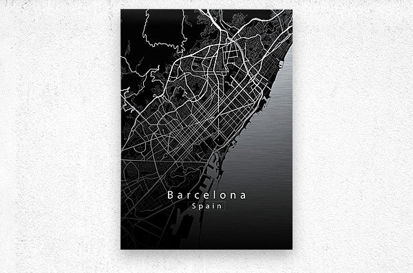 Brushed Metal Print